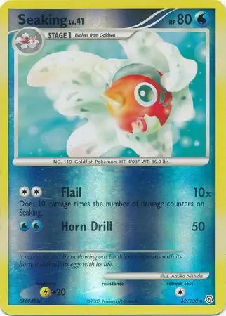 Diamond & Pearl Seaking #62/130 reverse holo